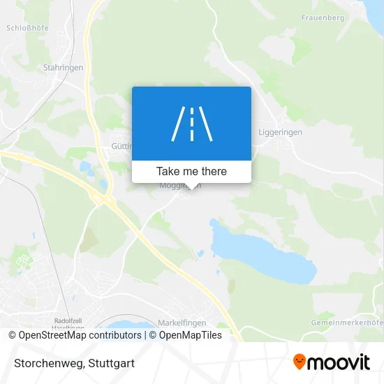 Карта Storchenweg