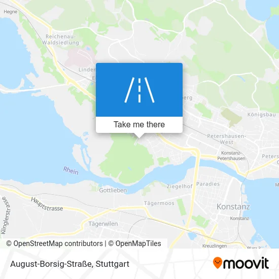 Карта August-Borsig-Straße