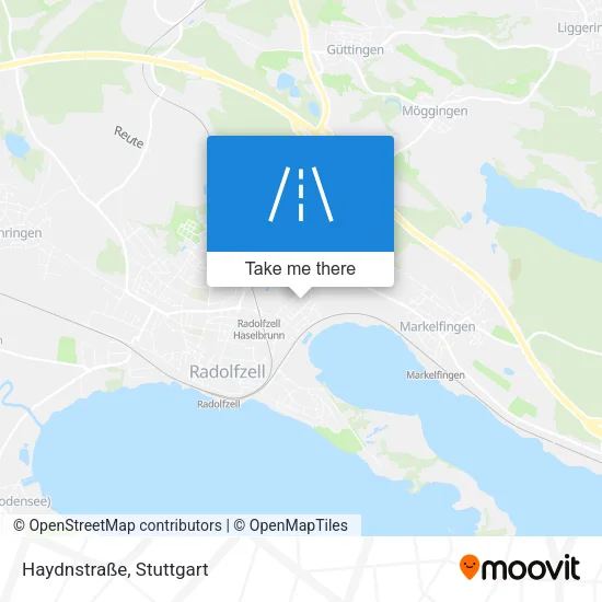 Карта Haydnstraße