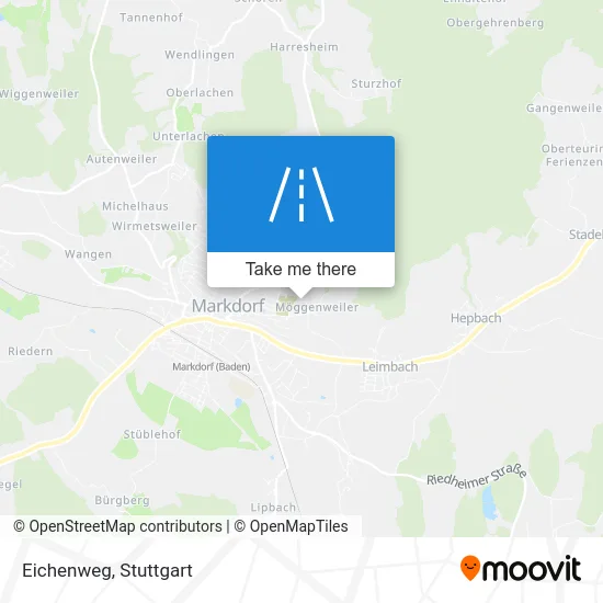 Карта Eichenweg