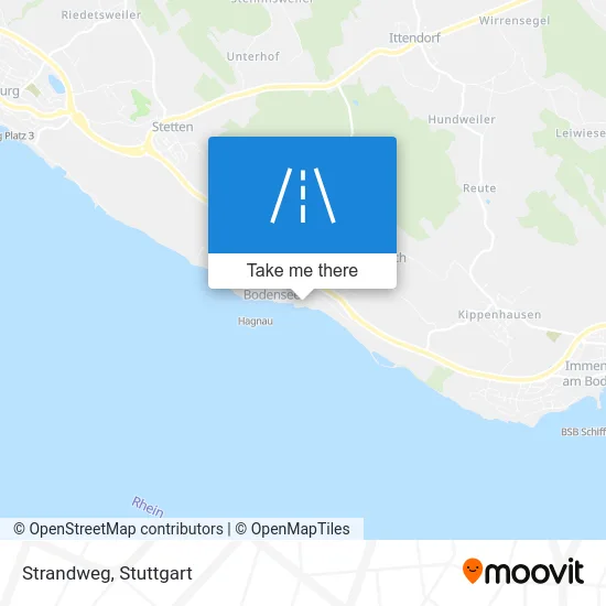 Карта Strandweg