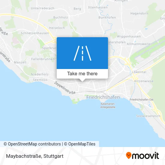 Карта Maybachstraße