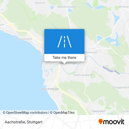 Карта Aachstraße