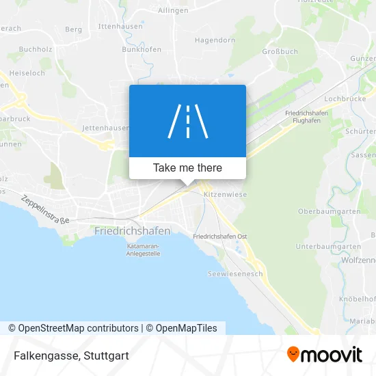 Карта Falkengasse