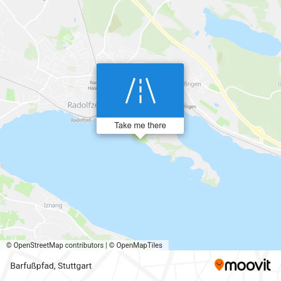 Карта Barfußpfad