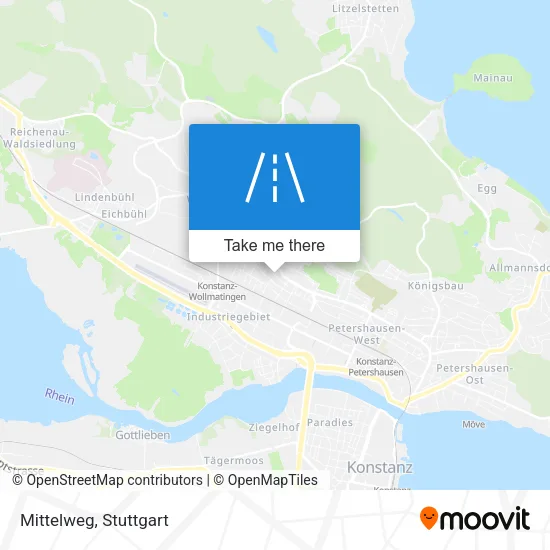 Карта Mittelweg