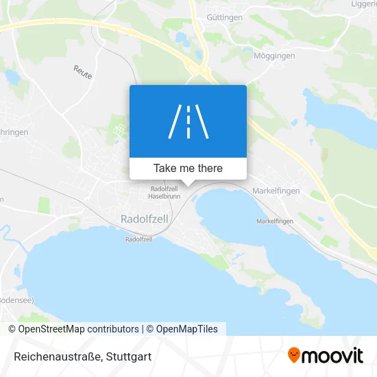 Карта Reichenaustraße
