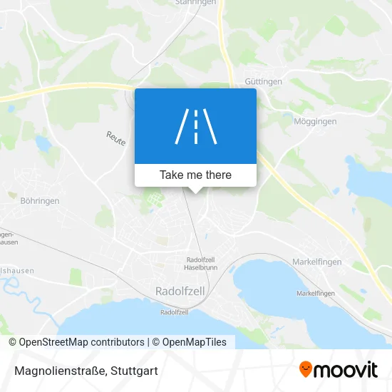 Карта Magnolienstraße