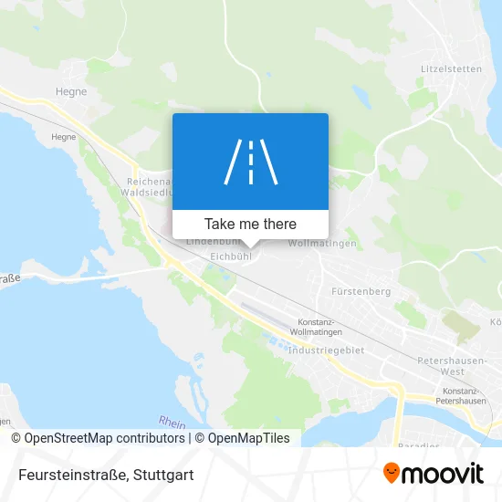 Карта Feursteinstraße