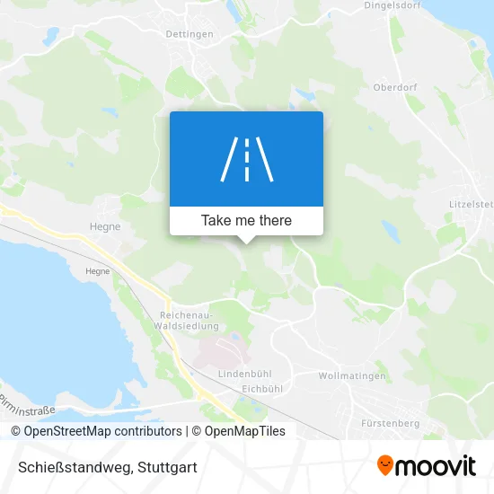 Карта Schießstandweg