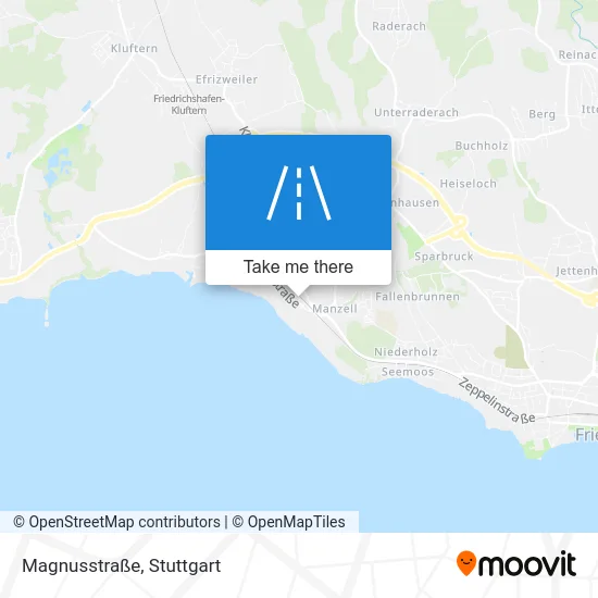 Карта Magnusstraße