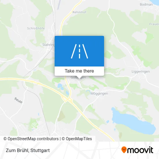 Карта Zum Brühl