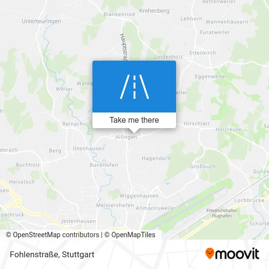 Карта Fohlenstraße