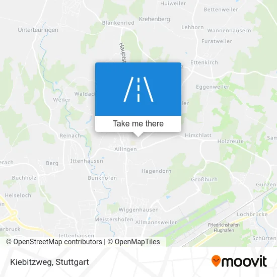 Карта Kiebitzweg