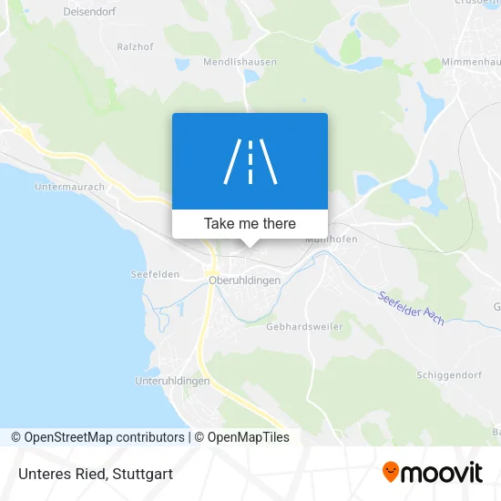 Карта Unteres Ried