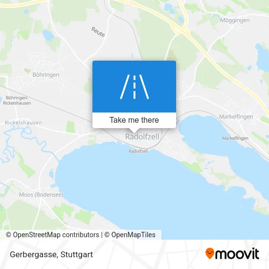 Карта Gerbergasse