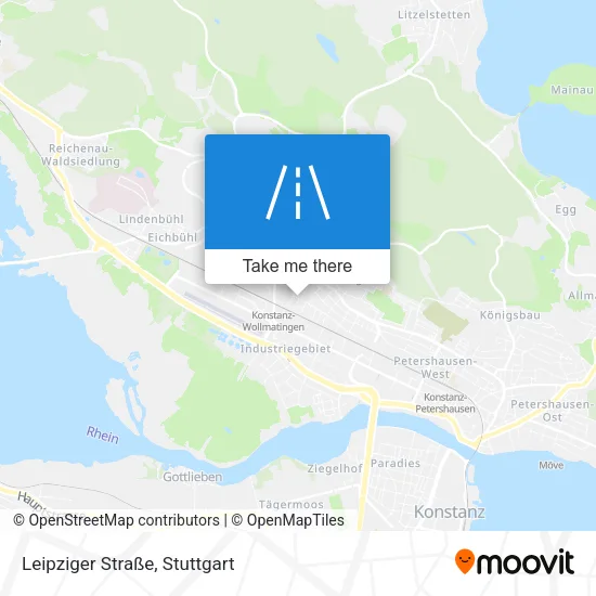 Карта Leipziger Straße