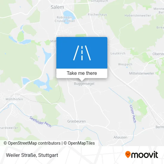 Карта Weiler Straße