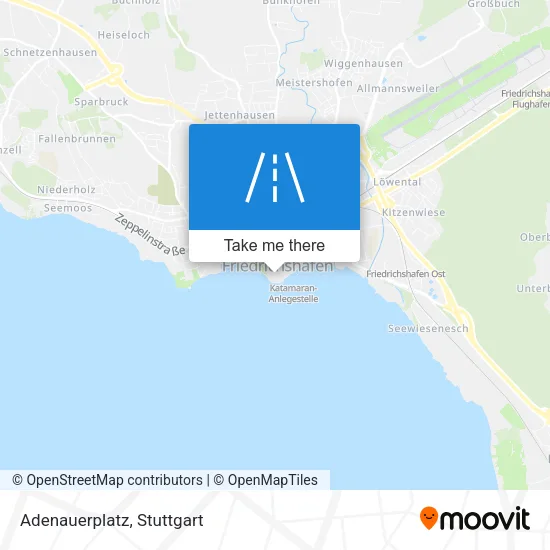 Карта Adenauerplatz