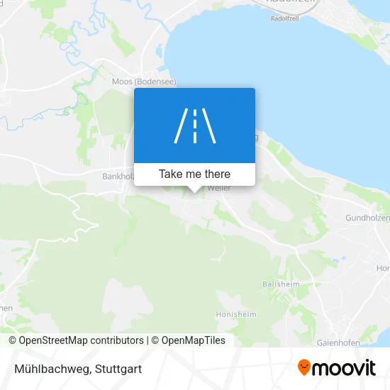 Карта Mühlbachweg