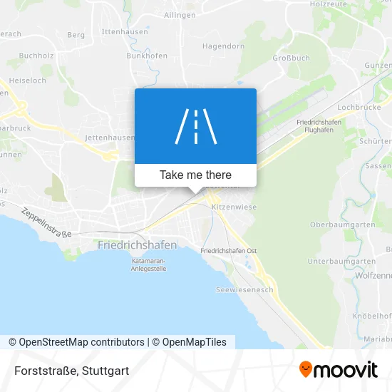 Карта Forststraße