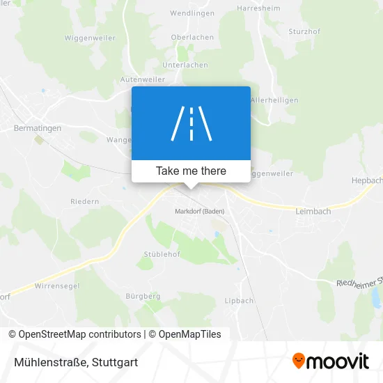 Карта Mühlenstraße