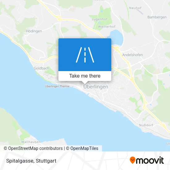 Карта Spitalgasse