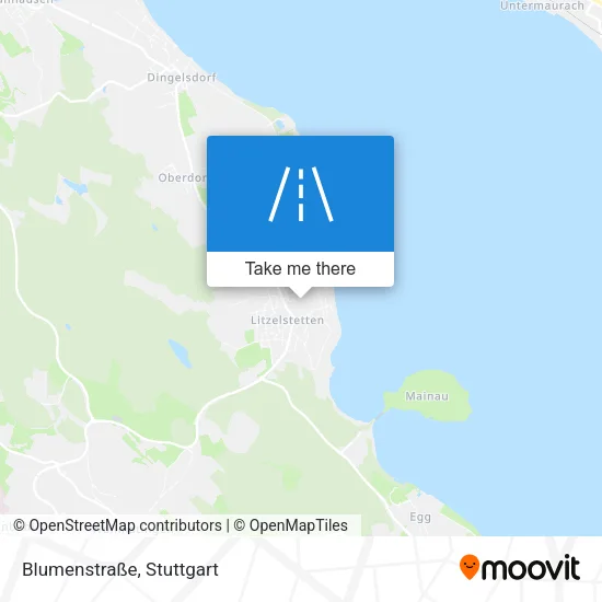 Карта Blumenstraße