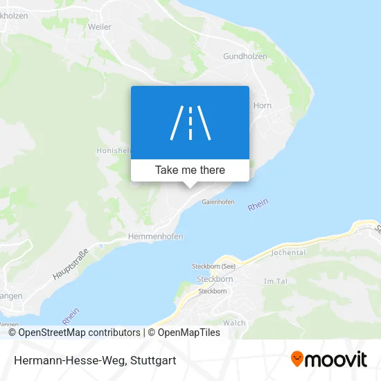 Карта Hermann-Hesse-Weg