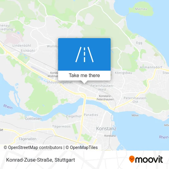 Карта Konrad-Zuse-Straße