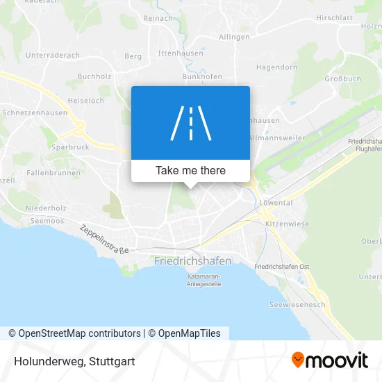 Карта Holunderweg