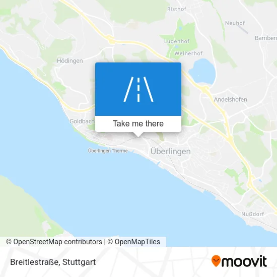 Карта Breitlestraße