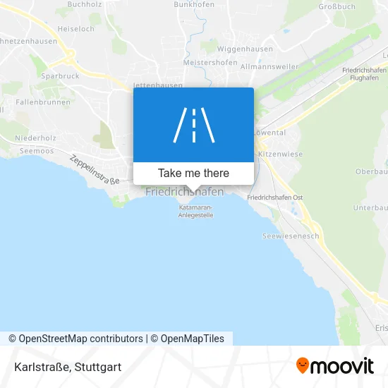 Карта Karlstraße