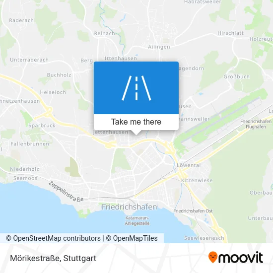 Карта Mörikestraße