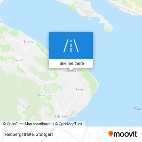 Карта Rebbergstraße