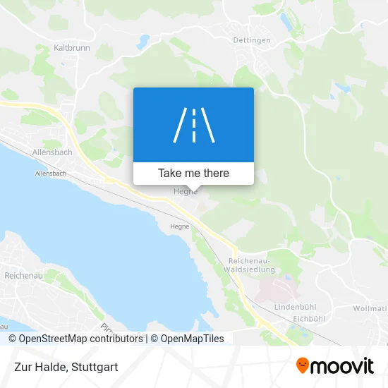 Карта Zur Halde