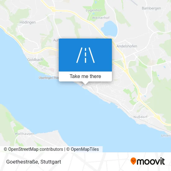 Карта Goethestraße