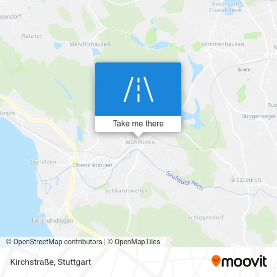 Карта Kirchstraße