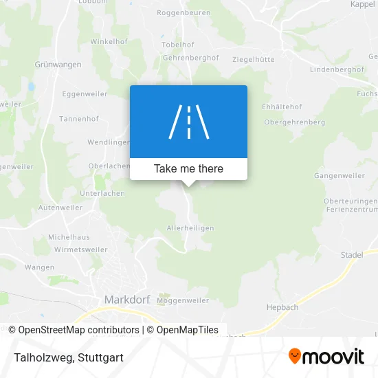 Карта Talholzweg