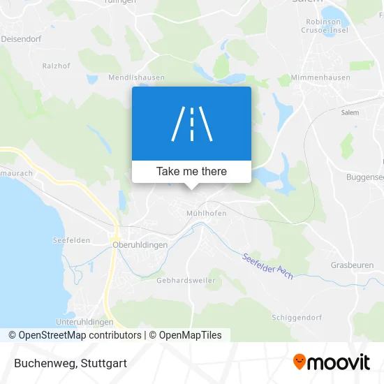 Карта Buchenweg