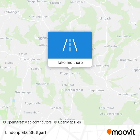 Карта Lindenplatz