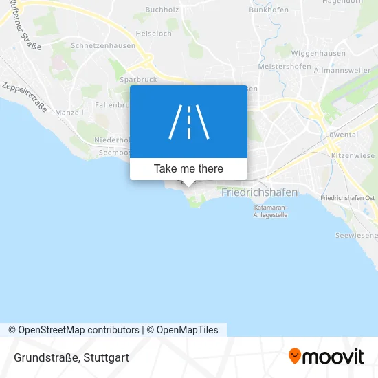 Карта Grundstraße