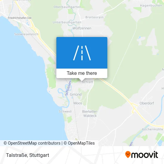 Карта Talstraße