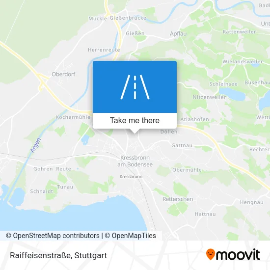 Карта Raiffeisenstraße