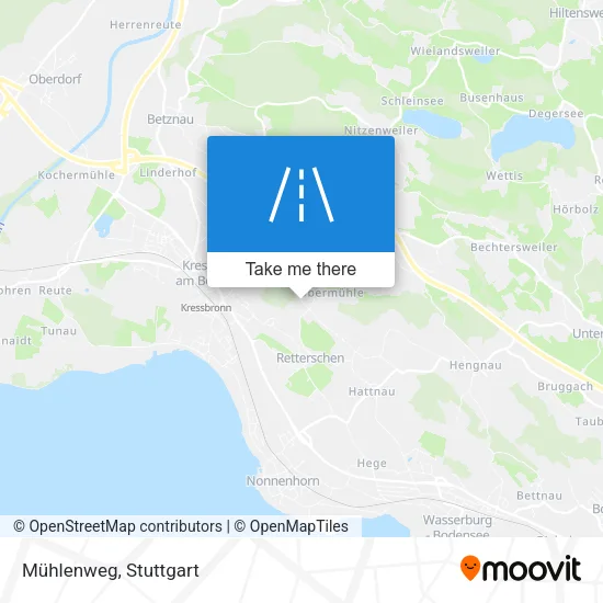 Карта Mühlenweg