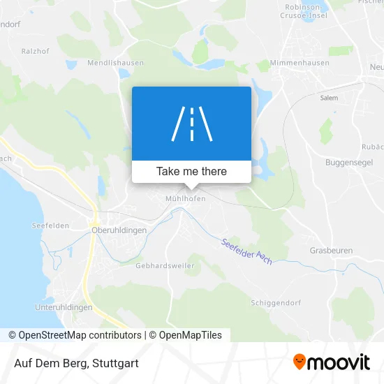 Карта Auf Dem Berg