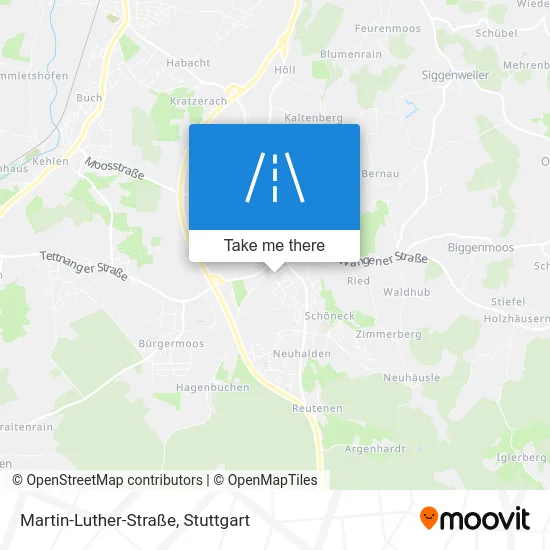 Карта Martin-Luther-Straße