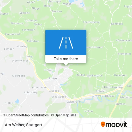 Карта Am Weiher