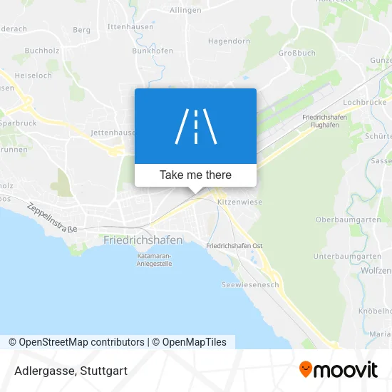 Карта Adlergasse