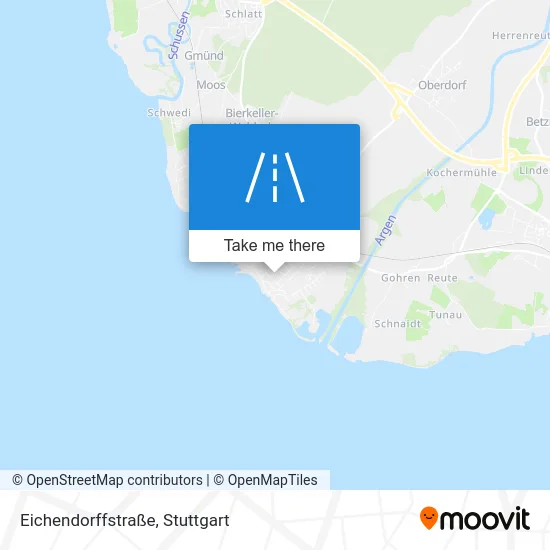 Карта Eichendorffstraße